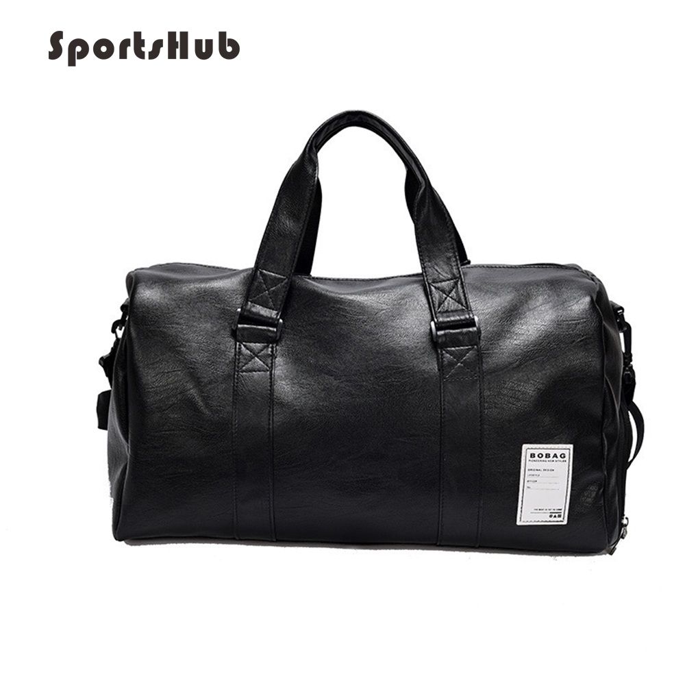 Clic Bags Gym Leather SPORTSHUB Sports Bags PU Men's