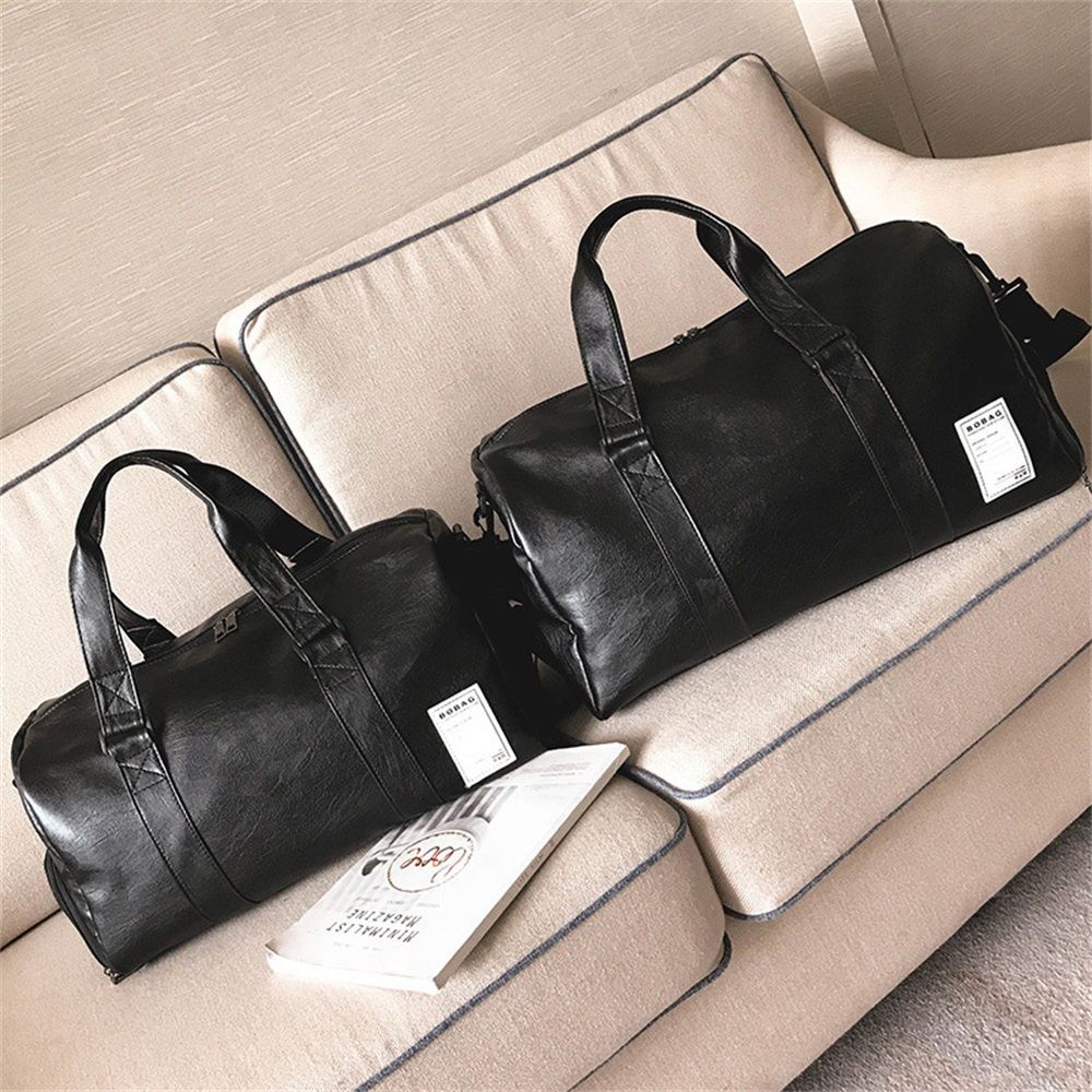Clic Bags Gym Leather SPORTSHUB Sports Bags PU Men's