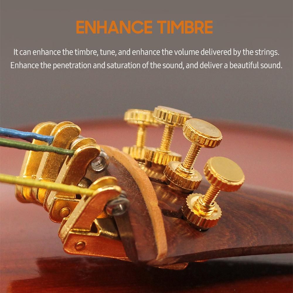 4 PCS Violin Fine Tuners for 4/4-3/4 Violin Alloy String Adjuster Anti Rust Violin Parts