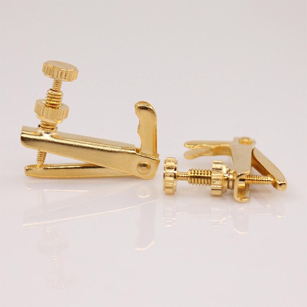 4 PCS Violin Fine Tuners for 4/4-3/4 Violin Alloy String Adjuster Anti Rust Violin Parts