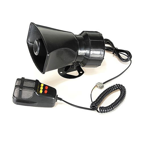 50W 12V Car Truck Speaker Loud Siren Horn Ambulance Police Alarm 105db With MIC
