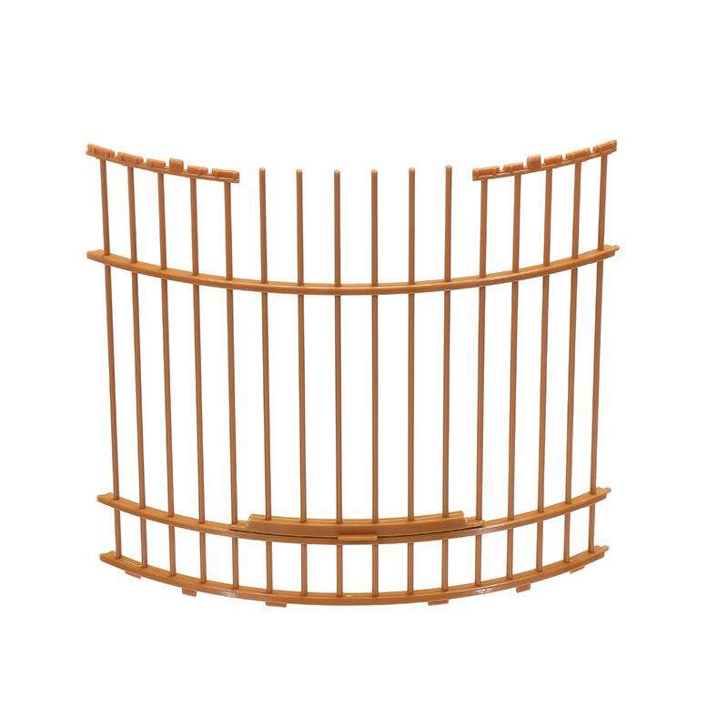 Bird Cage Plastic Pigeon Parrot Canary Pet Hanging Feed Square Travel Carrier