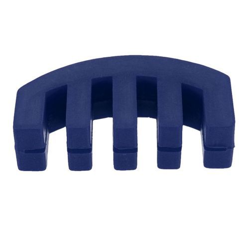 1pcs 5-Prong Mute Rubber Electric Acoustic Violin Fiddl Blue