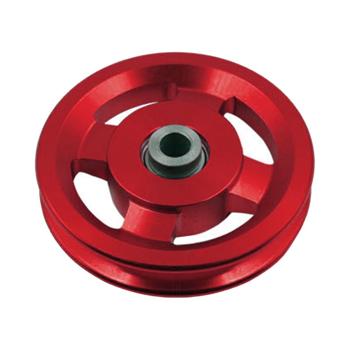 Bearing Pulley Wheel For Cable Machine Gym Fitness Equipment 95mm Red