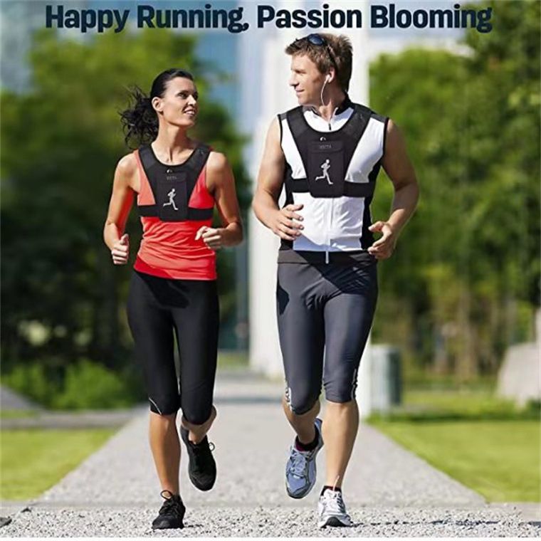 Lightweight Waterproof Running Vest With Phone Holder