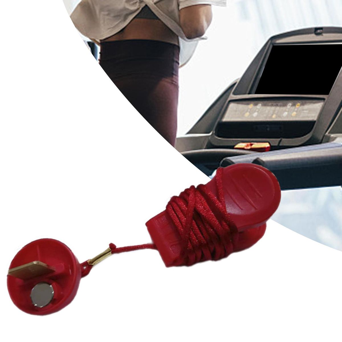 Treadmill  Safety Key  Security Switch Lock Running