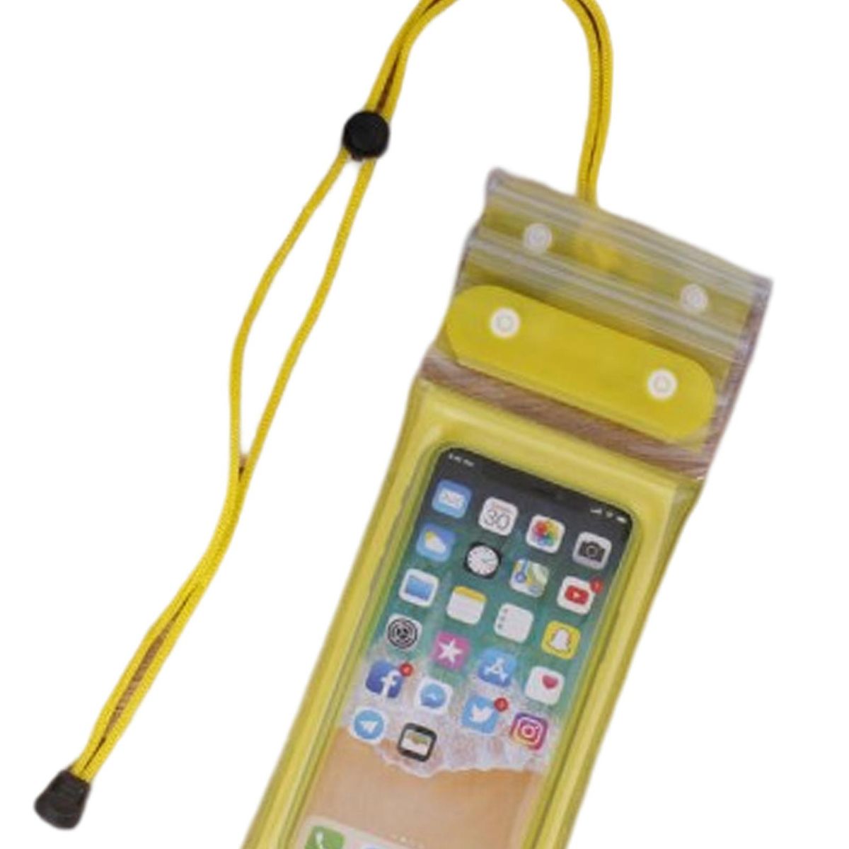 Waterproof Phone Bag Universal Phone Water Resistant Bag Yellow