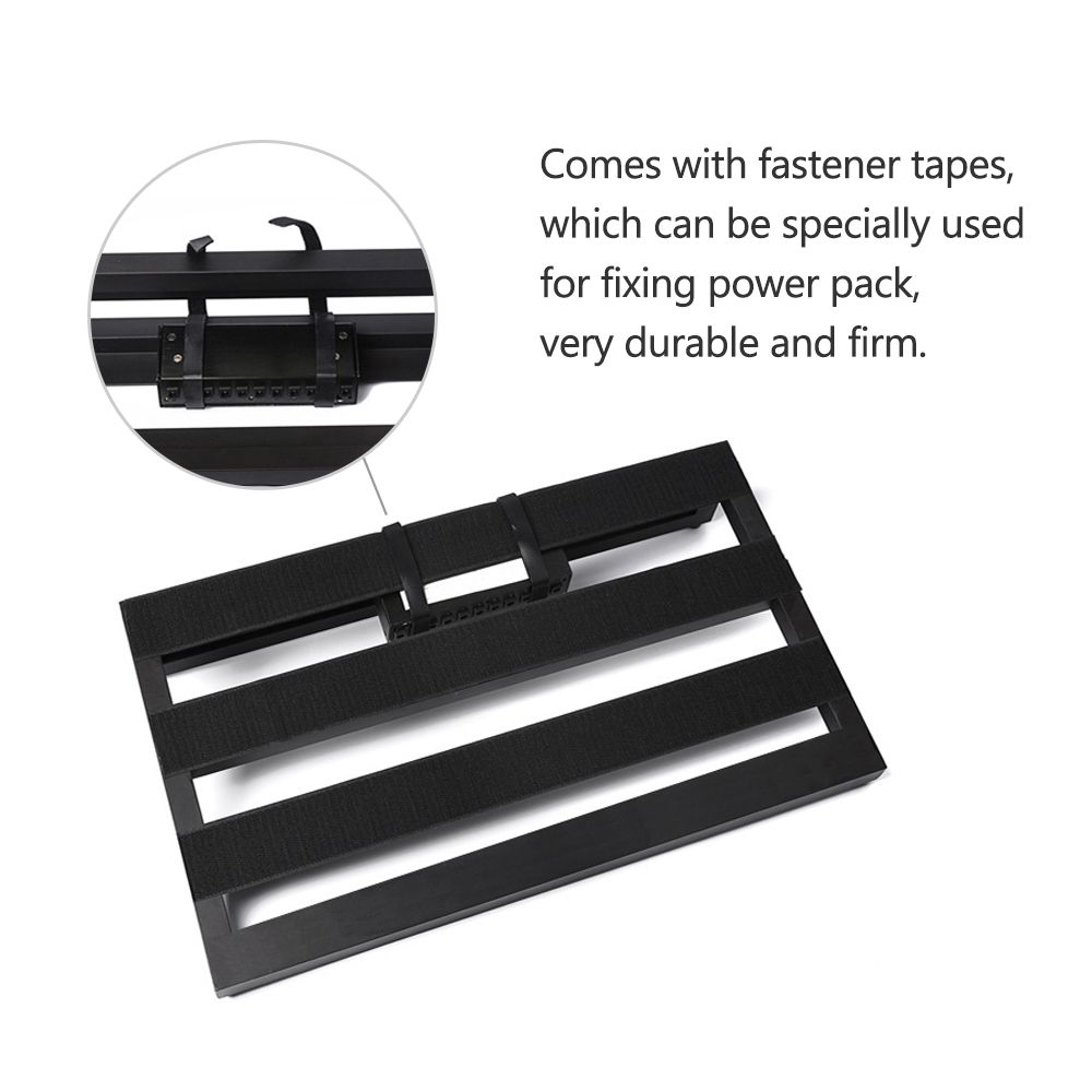 Large Size Guitar Effect Pedal Board Aluminum Alloy