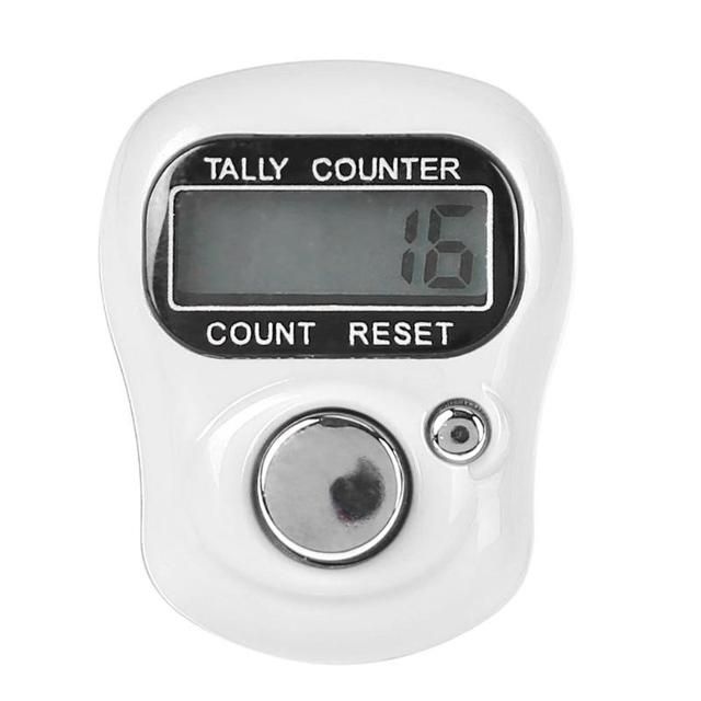 Stitch Marker Finger Ring Counter Lcd Night Light Electroni