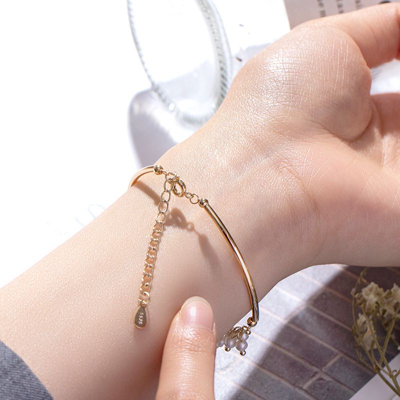 Pearl Bracelet Starry Sky Ins Bracelet Ornament Special-Interest Design Student Girlfriends Female Birthday Present
