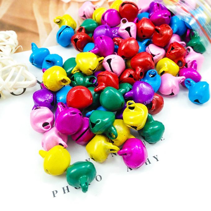 100Pcs/Set Jingle Bells Nordic Style-Multicolor