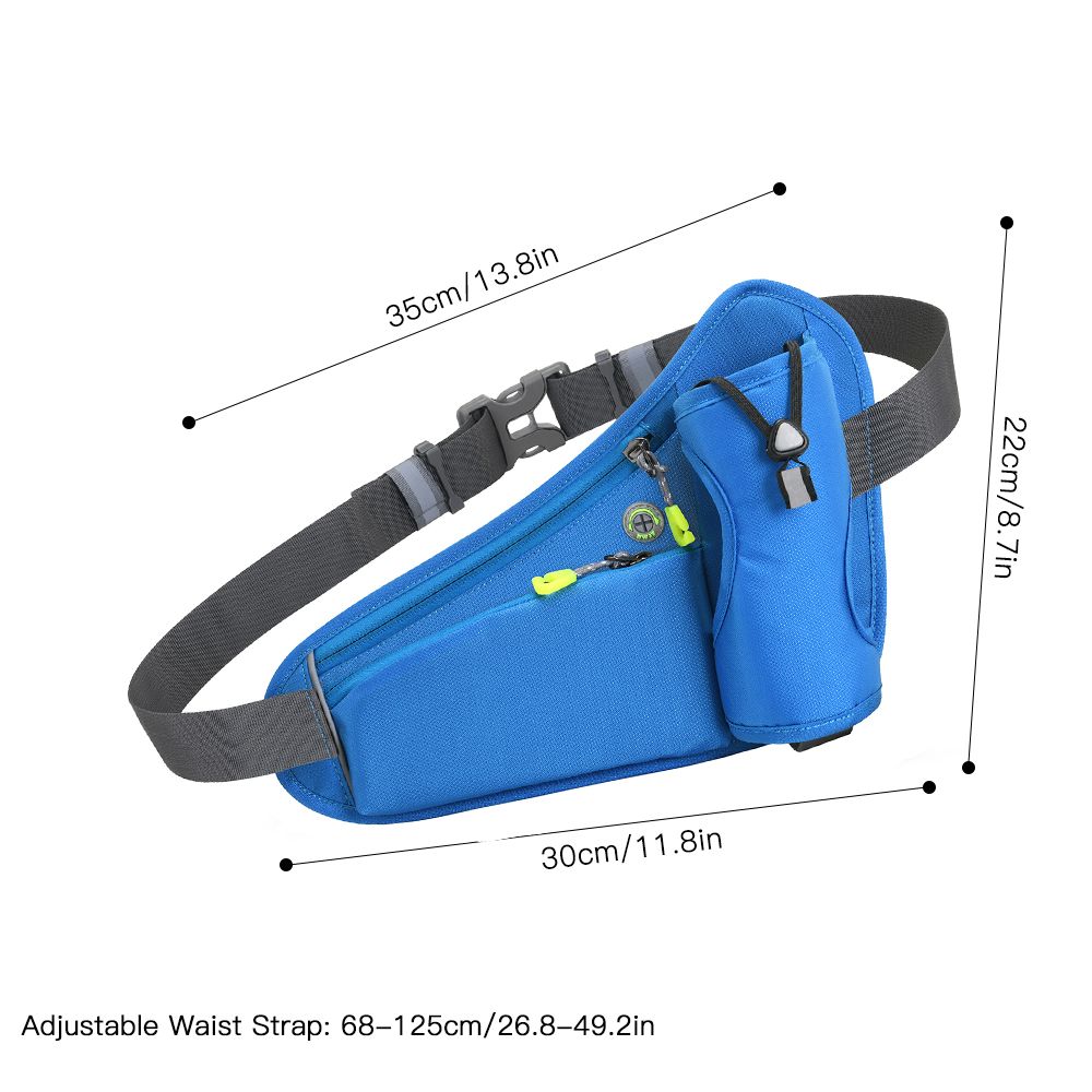 Sports Hydration Belt Bag Running Belt Waist Pack  Bag With