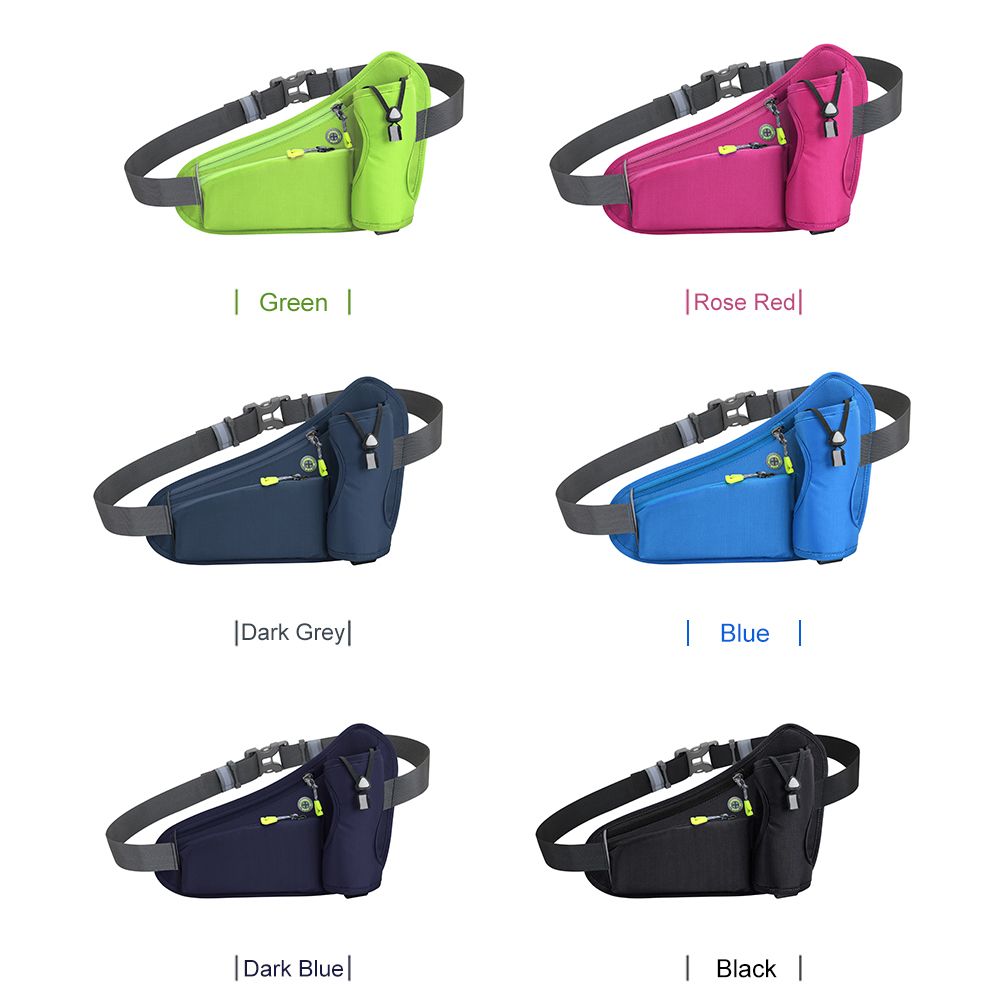 Sports Hydration Belt Bag Running Belt Waist Pack  Bag With