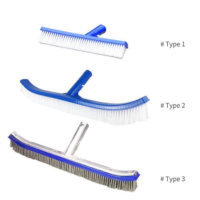 Swimming Pool Brush Heavy Duty Scrubbing  Aquarium Algae-Type 3
