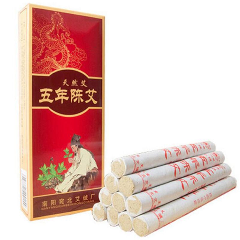 Quality Massage 1 10 Ai High Moxa 18MM Wormwood = 200MM Sunburn Ai Portable For Chen Moxa Five Column Box Family Pack Years Of *