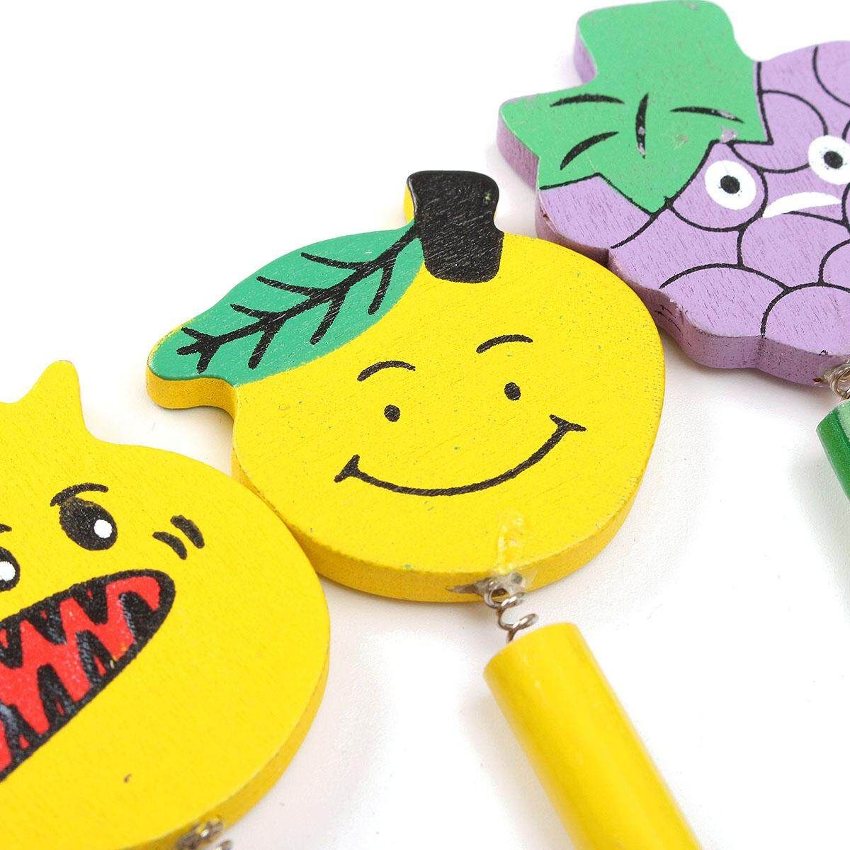 12 Pcs/set Wooden Fruit Pencils Gifts For Children