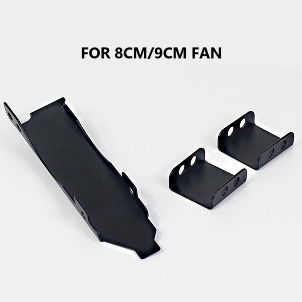 Fan Mount Rack for Graphics Video Mount 8cm Dual Cool Fan Br