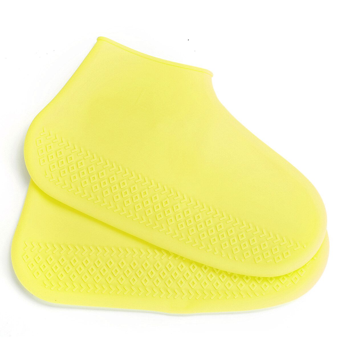 Resistant Silicone Overshoes Rain Waterproof Shoe Covers Boot Cover Yellow