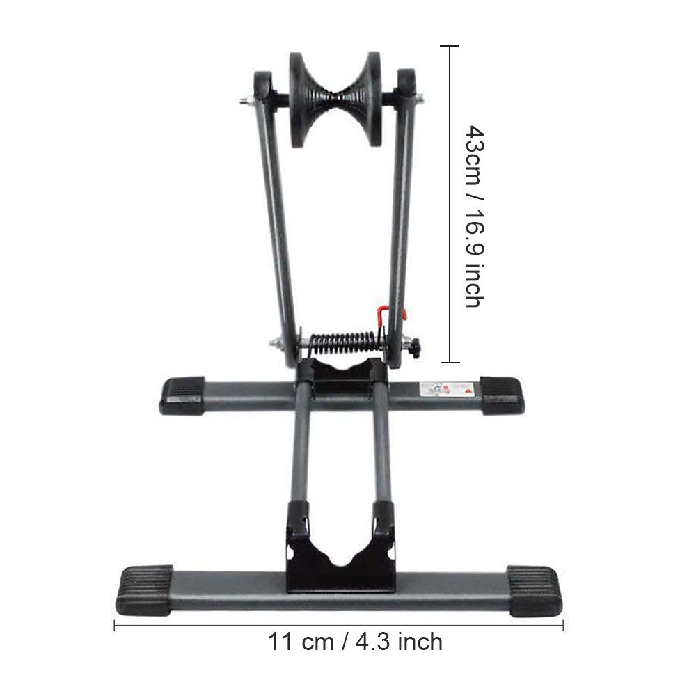 Aluminum Alloy Bicycle Floor Parking Rack Stand -Foldable