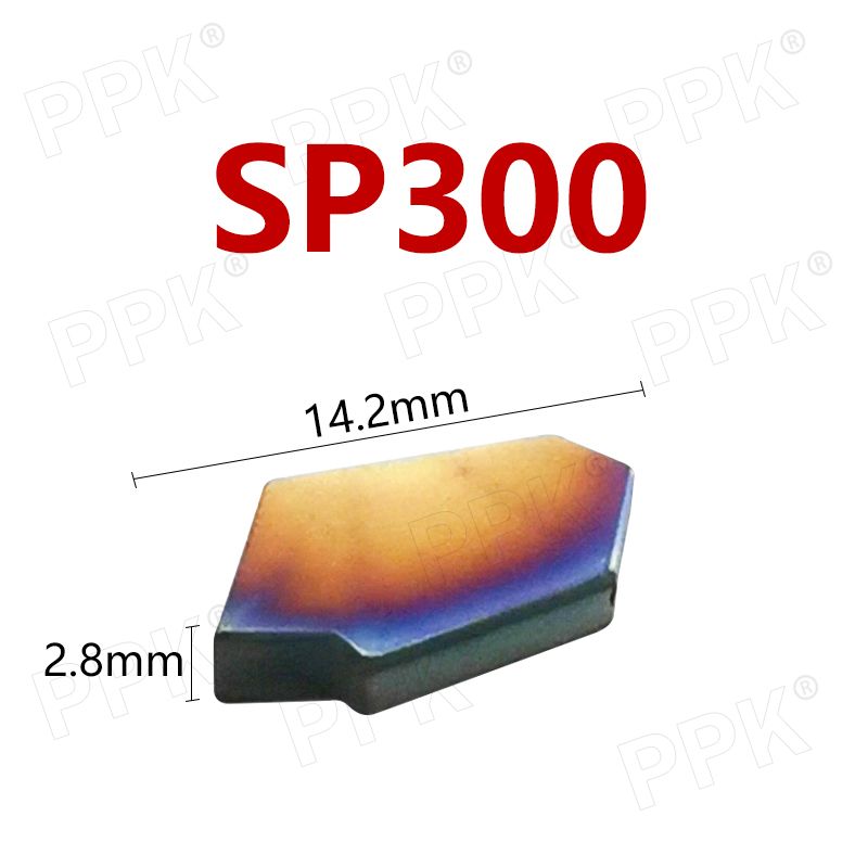 10PCS SP300 High Hardness Nano Blue Coating CNC Machine Tool Lathe Accessories