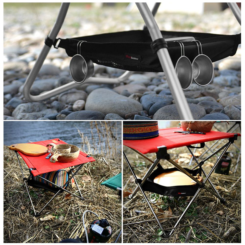 Outdoor Camping Portable Foldable Storage Hanging Basket