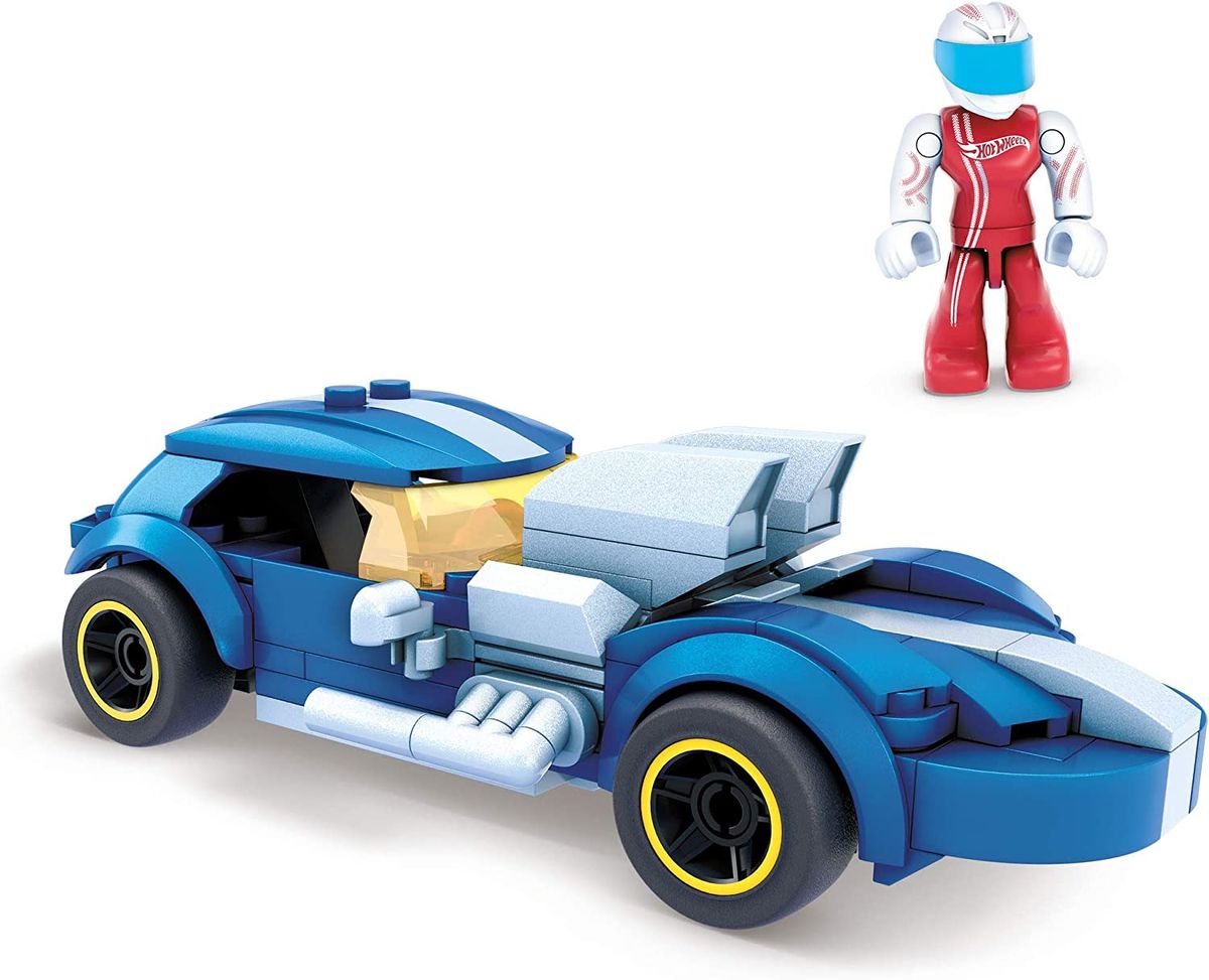 Construx GVM31 Hot Wheels Twin Mill Blue