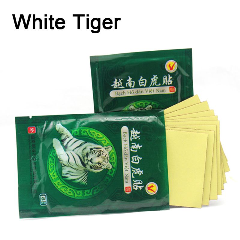 Medical White Relief Pain 48Pcs D0627 Health Care Sleep Pain Massager Plaster Patch Patch Help Body Muscles Tiger Chinese