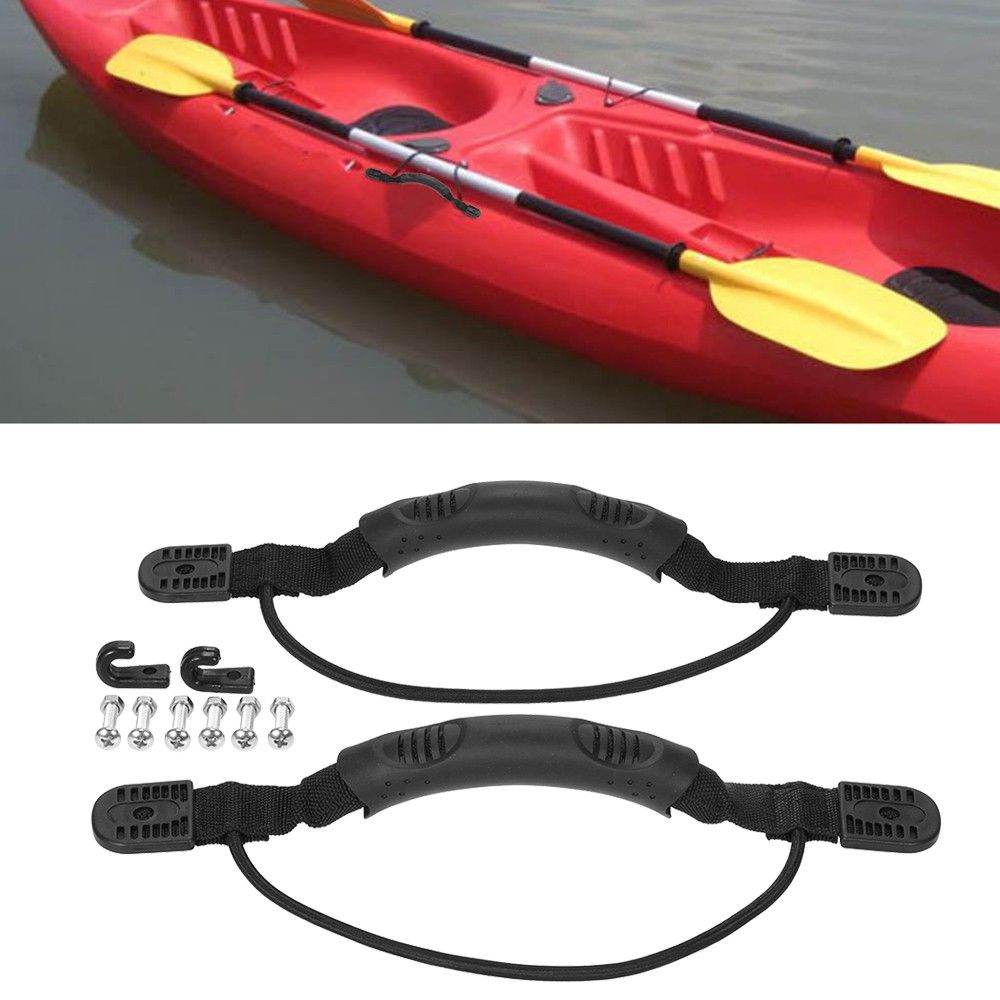 2 Side Mount Carry Handles Paddle Park Bungee Hardware And J