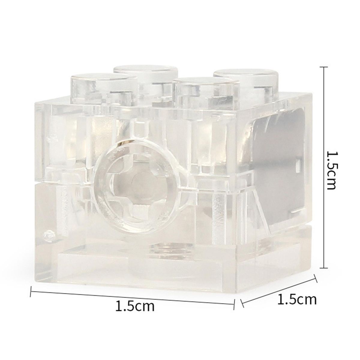 Building Block Toy Light Up Building Block Brick Multicolor