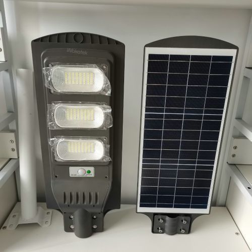 500watts Waterproof Motion Sensor Solar Street Light With Remote,Longer Lasting Battery. With  Free Pole Stand