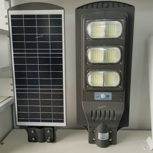 500watts Waterproof Motion Sensor Solar Street Light With Remote,Longer Lasting Battery. With  Free Pole Stand