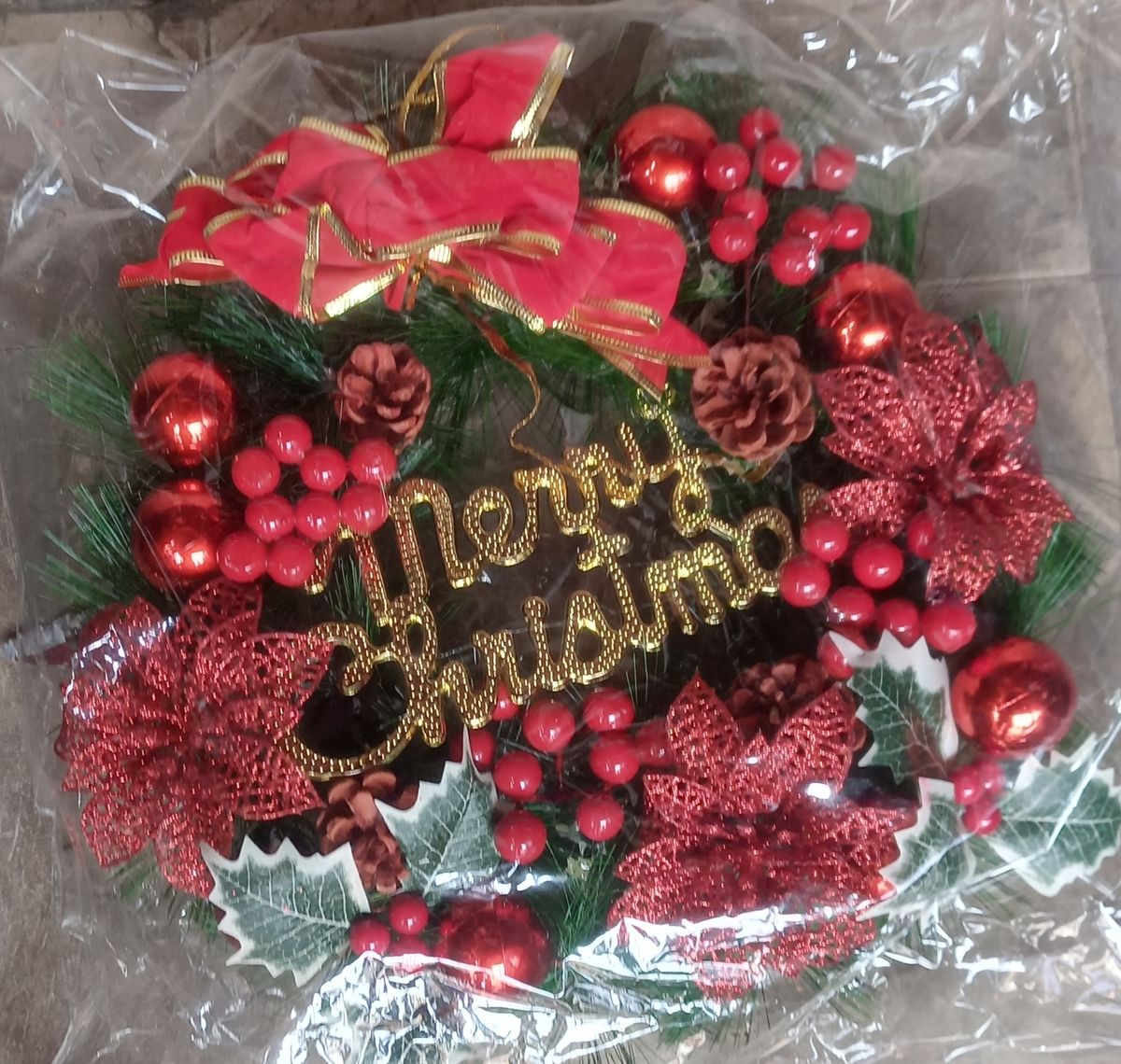 Christmas Outdoor Wreath Decoration