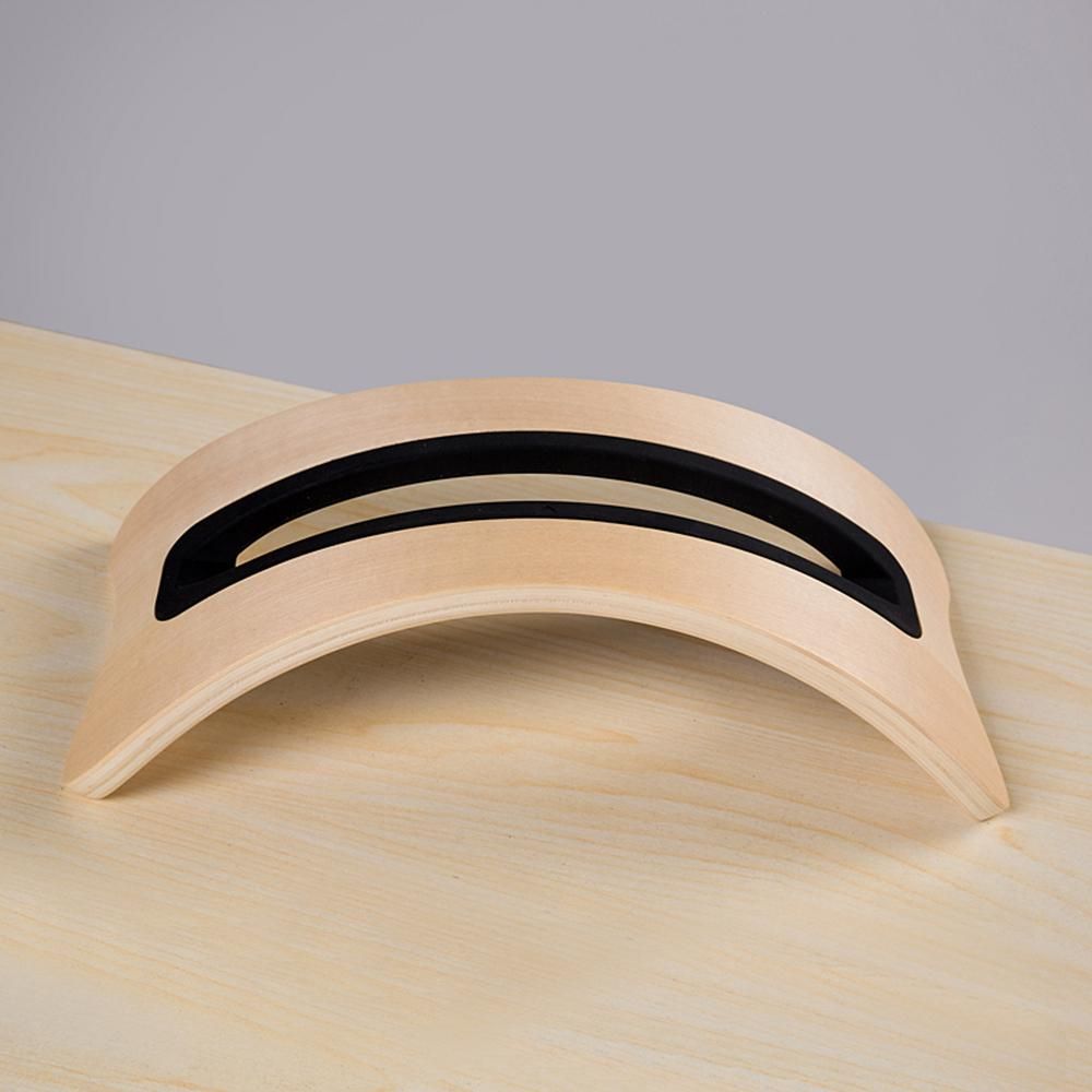 Samdi Natural  Simple Wood Vertical Desktop Stand Holder Display Stander Replacement for Apple Macbook Air