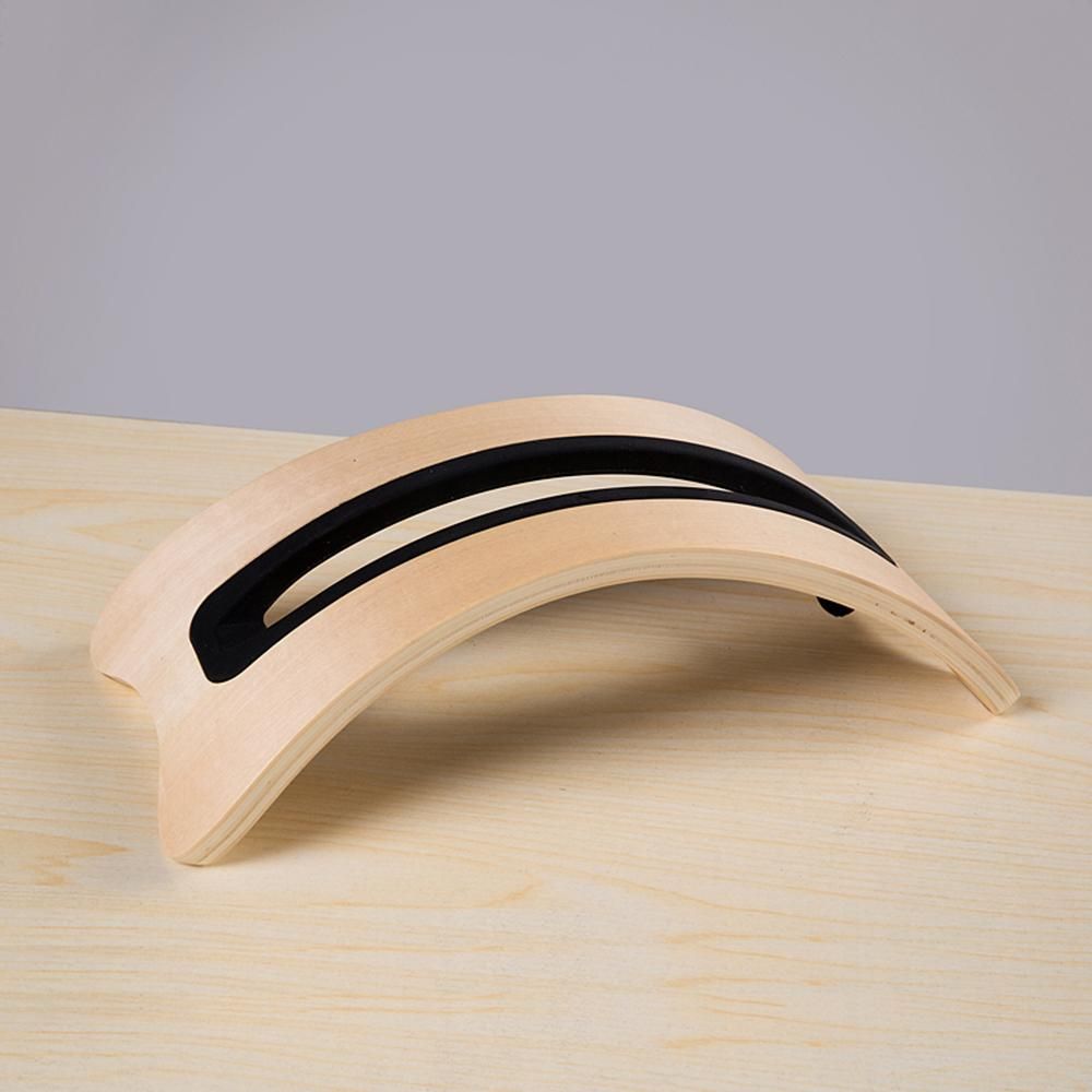 Samdi Natural  Simple Wood Vertical Desktop Stand Holder Display Stander Replacement for Apple Macbook Air