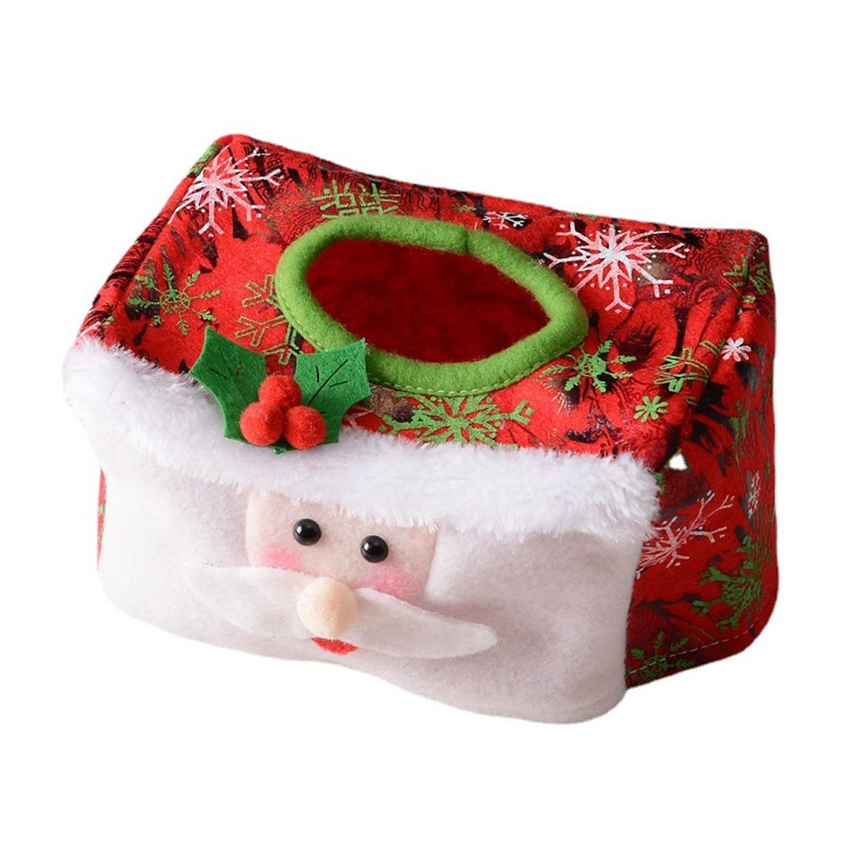 Christmas Tissue Box Cute Santa/Snowman Tissue Storage Box
