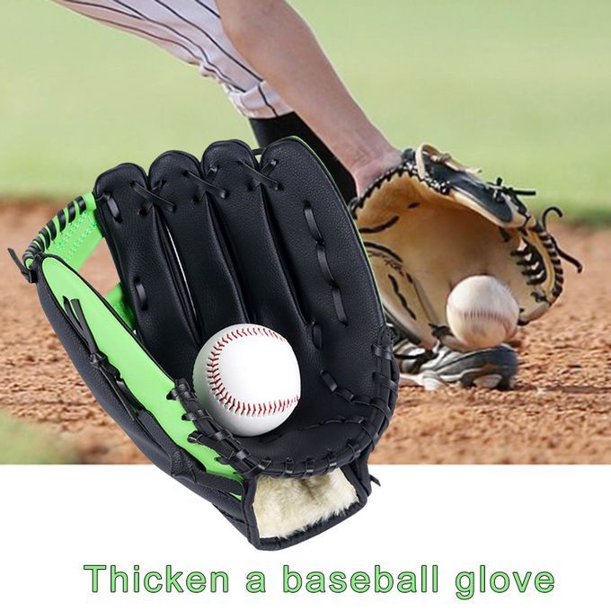 Baseball  Thickening Pitcher Softball Teeball Glove Green S