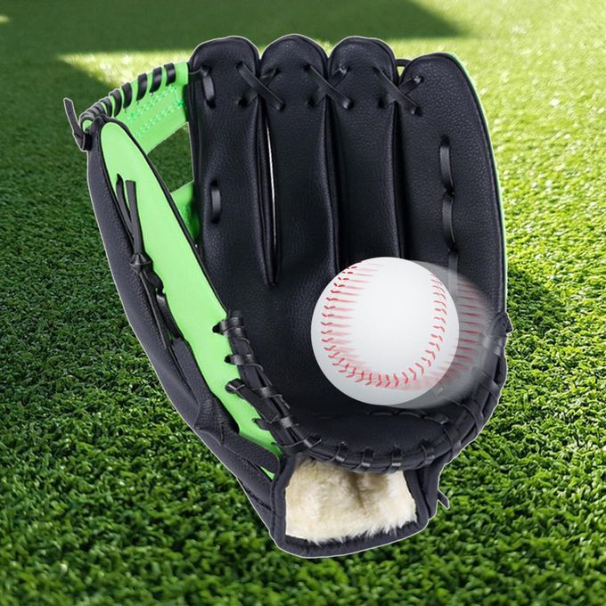 Baseball  Thickening Pitcher Softball Teeball Glove Green S