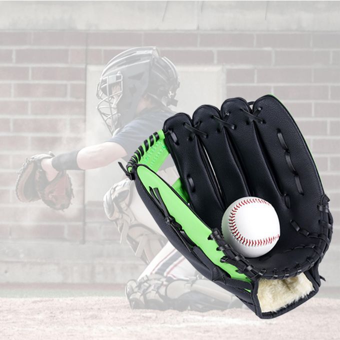 Comfortable Baseball  Softball Teeball Glove For Batting Green M