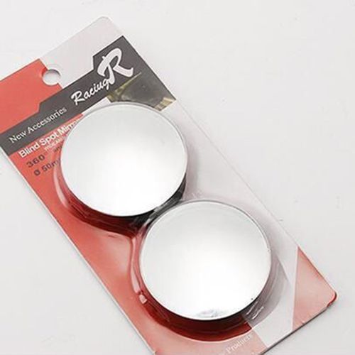 Car Small Round Mirror 360 Degree Reversing Blind Spot Mirror Convex Mi