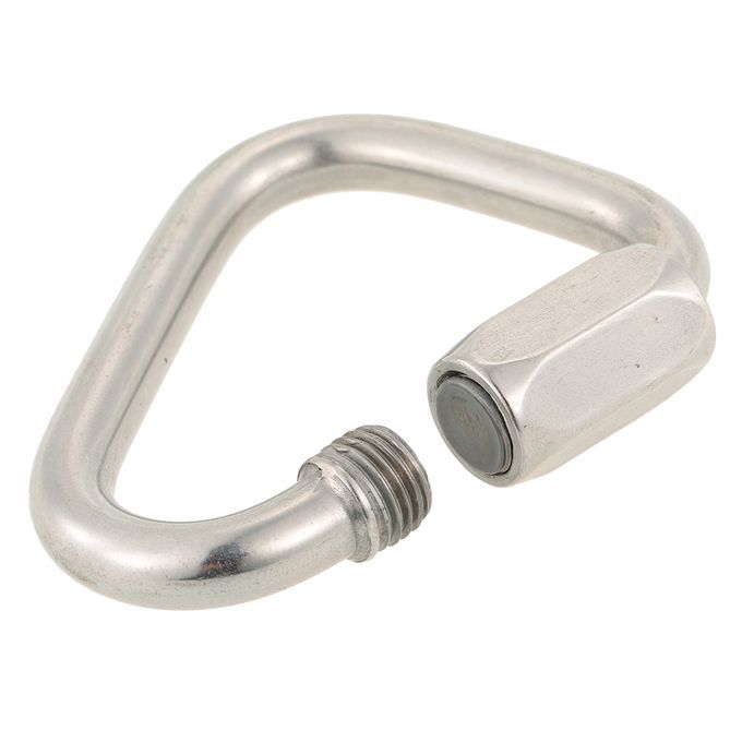 Stainless Steel Triangle Quick Link Locking Carabiner-5