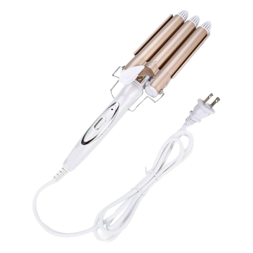 Hair Waver Hair Crimpers Tongs Hair Curler 3 Barrel 2 Speed 22mm