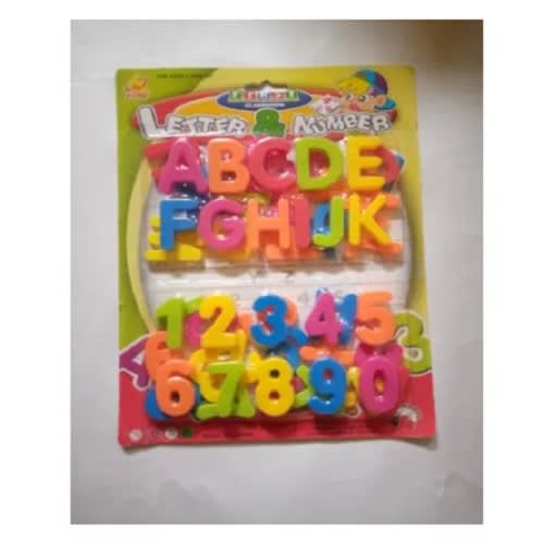 Magnetic Letters And Numbers