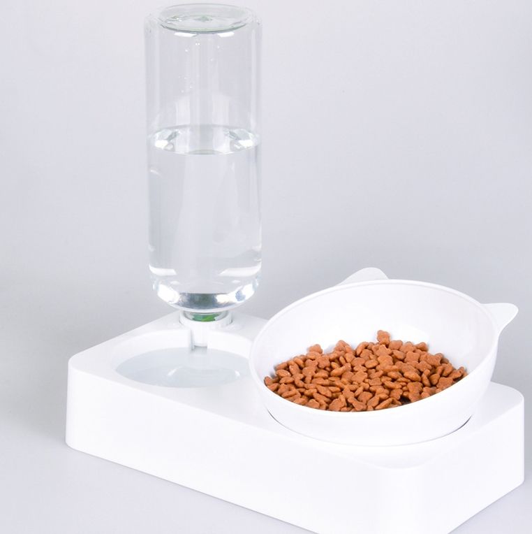 Pet Bowl Anti-tipping Pet Drinking Water Feeding Bowl, Size:Small