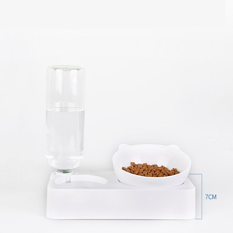 Pet Bowl Anti-tipping Pet Drinking Water Feeding Bowl, Size:Small