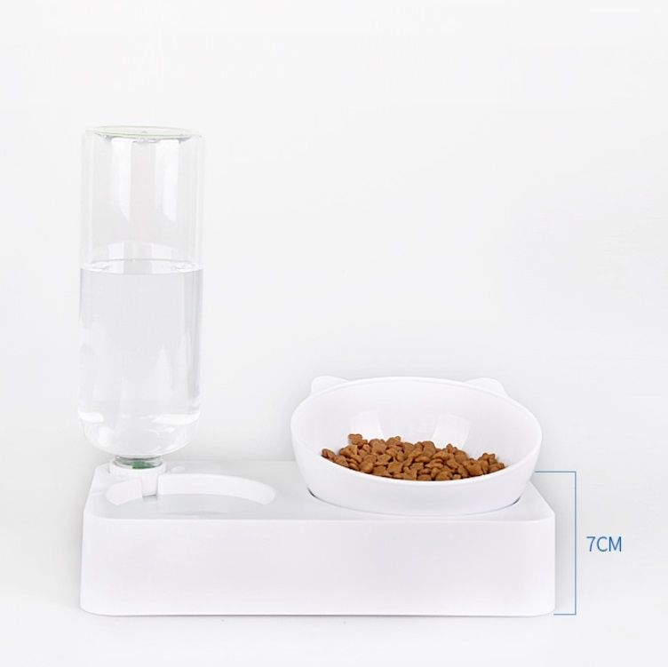 Pet Bowl Anti-tipping Pet Drinking Water Feeding Bowl, Size:Small