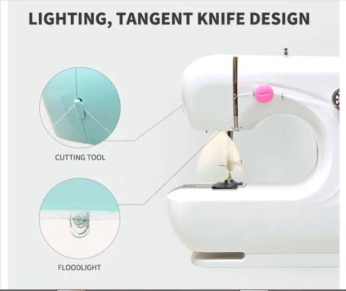 Portable Handheld Electric Sewing Machine (FootPedal+UK Plug