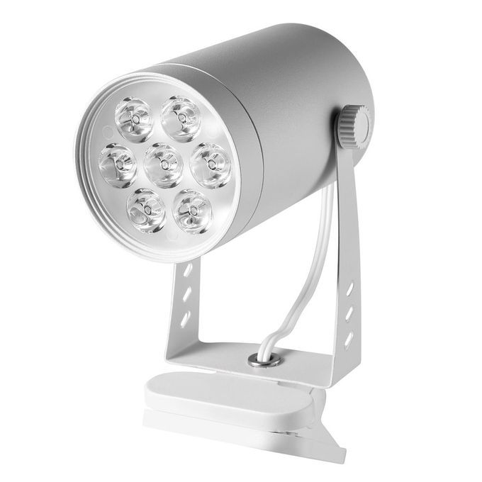 7W LED Plant Grow Light 360 Degree Adjustable Indoor Plant Lights With Clip White