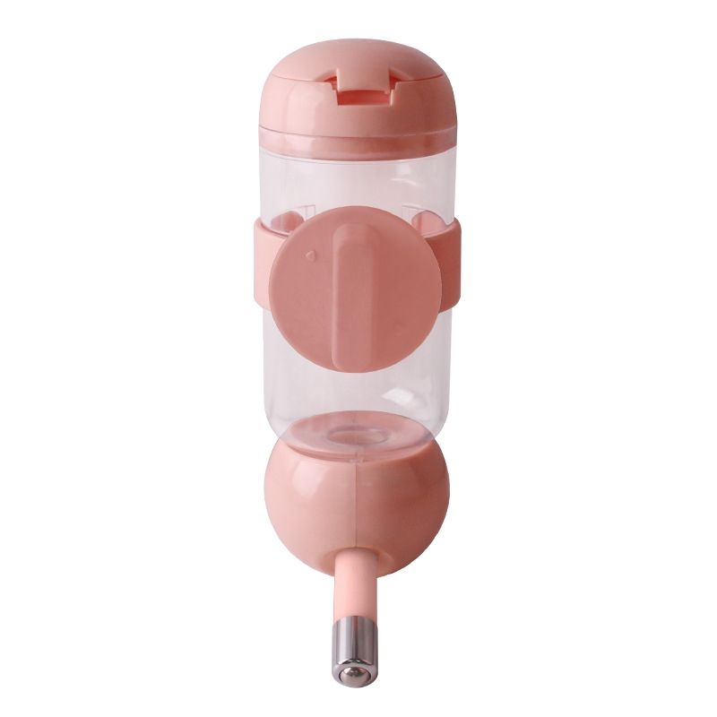 Pet Drinking Fountain Pet Waterer , Specification:  350ml (Pink)