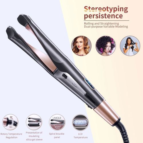40W 2 IN 1 Electric Professional Hair Straightene US Plug(11