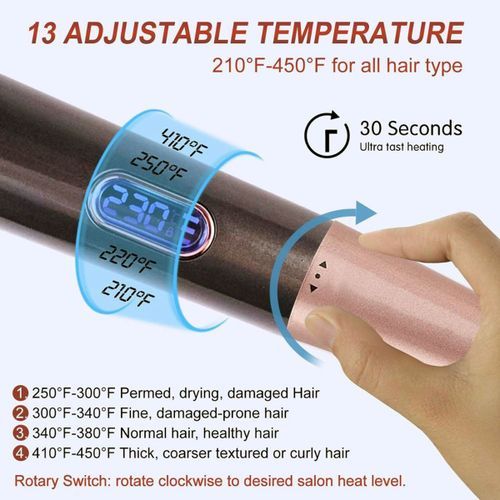 40W 2 IN 1 Electric Professional Hair Straightene US Plug(11